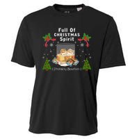 Full Of Christmas Spirit Clothing Funny Xmas Holiday Gifts Cooling Performance Crew T-Shirt