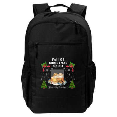 Full Of Christmas Spirit Clothing Funny Xmas Holiday Gifts Backpack