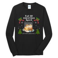 Full Of Christmas Spirit Clothing Funny Xmas Holiday Gifts Tall Long Sleeve T-Shirt