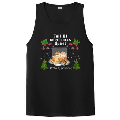 Full Of Christmas Spirit Clothing Funny Xmas Holiday Gifts PosiCharge Competitor Tank