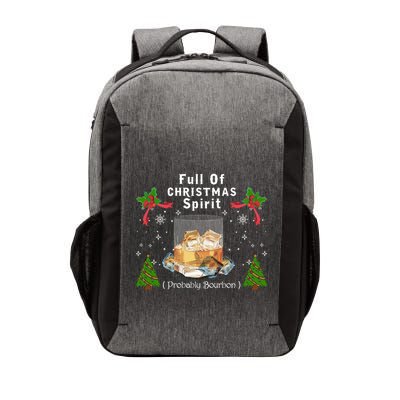 Full Of Christmas Spirit Clothing Funny Xmas Holiday Gifts Vector Backpack