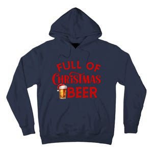 Full Of Christmas Beer Or Cheer Couples Christmas Matching Team Couple Group Tall Hoodie