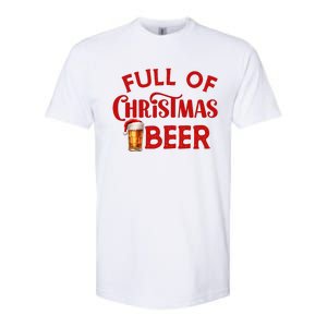 Full Of Christmas Beer Or Cheer Couples Christmas Matching Team Couple Group Softstyle CVC T-Shirt