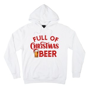 Full Of Christmas Beer Or Cheer Couples Christmas Matching Team Couple Group Hoodie