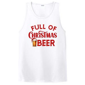 Full Of Christmas Beer Or Cheer Couples Christmas Matching Team Couple Group PosiCharge Competitor Tank