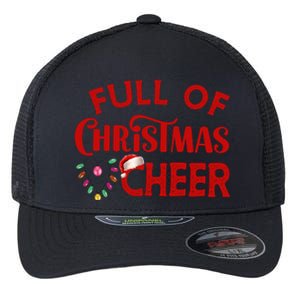 Full Of Christmas Beer Or Cheer Couples Christmas Matching Team Group Couple Flexfit Unipanel Trucker Cap