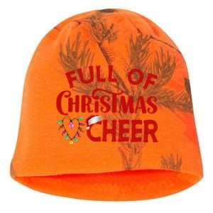 Full Of Christmas Beer Or Cheer Couples Christmas Matching Team Group Couple Kati - Camo Knit Beanie