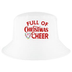 Full Of Christmas Beer Or Cheer Couples Christmas Matching Team Group Couple Cool Comfort Performance Bucket Hat