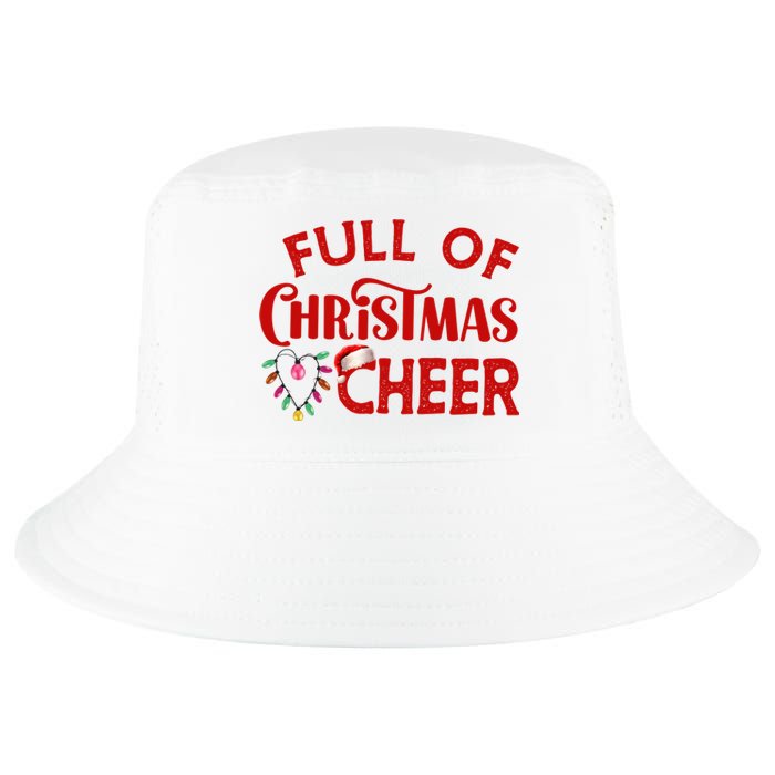 Full Of Christmas Beer Or Cheer Couples Christmas Matching Team Group Couple Cool Comfort Performance Bucket Hat