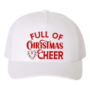 Full Of Christmas Beer Or Cheer Couples Christmas Matching Team Group Couple Yupoong Adult 5-Panel Trucker Hat