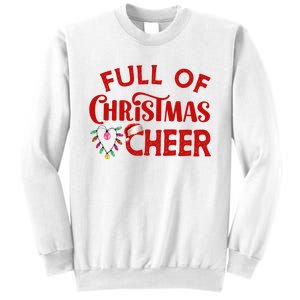 Full Of Christmas Beer Or Cheer Couples Christmas Matching Team Group Couple Sweatshirt