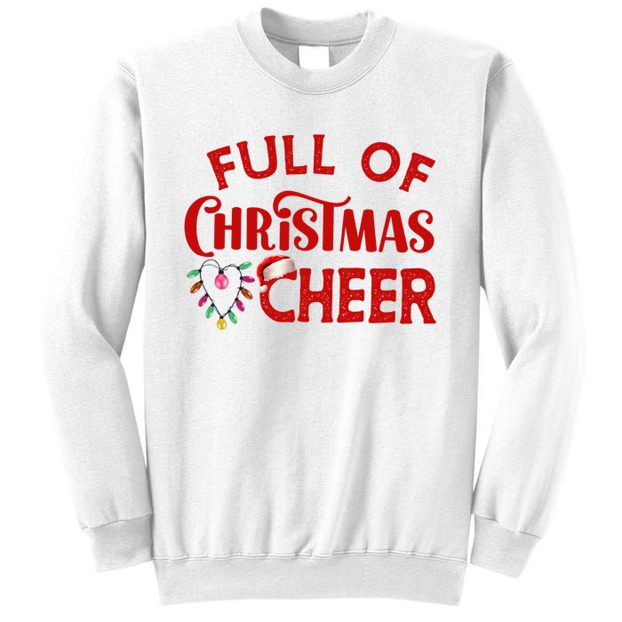 Full Of Christmas Beer Or Cheer Couples Christmas Matching Team Group Couple Sweatshirt