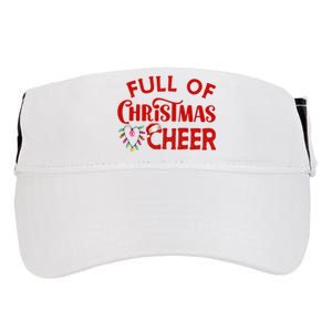 Full Of Christmas Beer Or Cheer Couples Christmas Matching Team Group Couple Adult Drive Performance Visor