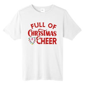 Full Of Christmas Beer Or Cheer Couples Christmas Matching Team Group Couple Tall Fusion ChromaSoft Performance T-Shirt