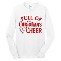 Full Of Christmas Beer Or Cheer Couples Christmas Matching Team Group Couple Tall Long Sleeve T-Shirt