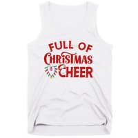 Full Of Christmas Beer Or Cheer Couples Christmas Matching Team Group Couple Tank Top