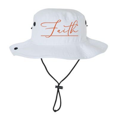 Faith Orange Christian Legacy Cool Fit Booney Bucket Hat