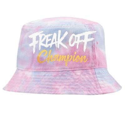 Freak Off Champion Tie-Dyed Bucket Hat