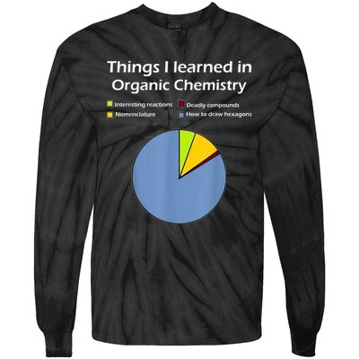 Funny Organic Chemistry Pun Tie-Dye Long Sleeve Shirt