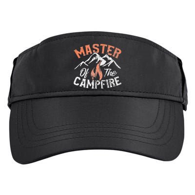 Funny Outdoor Camping Gifts Master of Campfire Adult Drive Performance Visor