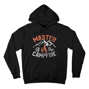 Funny Outdoor Camping Gifts Men Women Master Of Campfire Hoodie