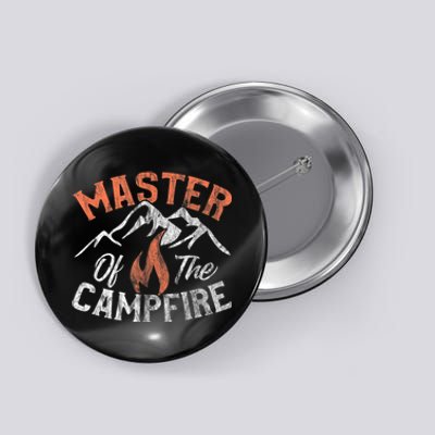 Funny Outdoor Camping Gifts Men Women Master Of Campfire Button