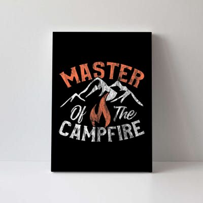 Funny Outdoor Camping Gifts Men Women Master Of Campfire Canvas