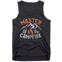 Funny Outdoor Camping Gifts Men Women Master Of Campfire Tank Top