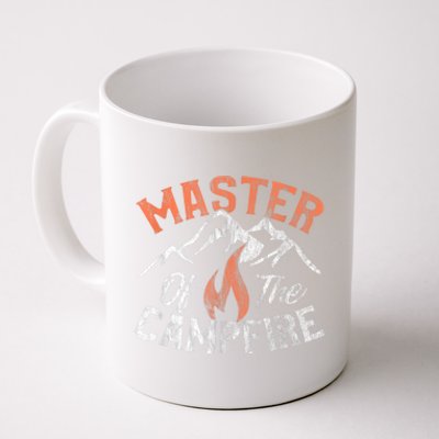 Funny Outdoor Camping Gifts Men Women Master Of Campfire Coffee Mug