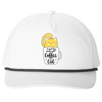 Funny Orange Cat Coffee Mug Cat Lover Snapback Five-Panel Rope Hat