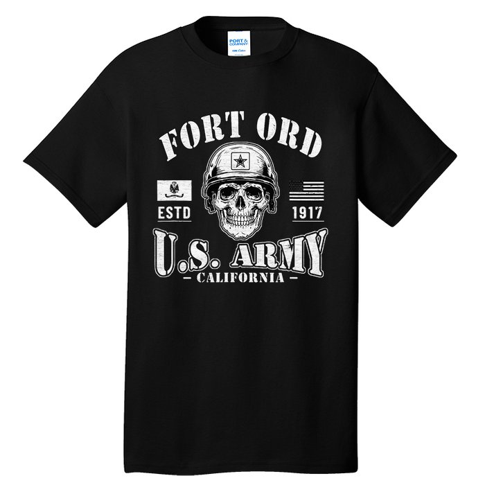 Fort Ord California Ca Ft Ord Military Base Gifts Tall T-Shirt