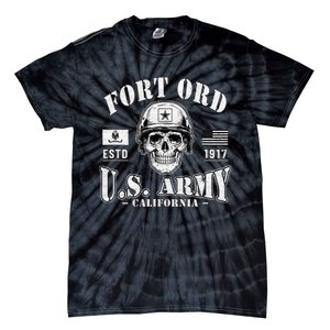 Fort Ord California Ca Ft Ord Military Base Gifts Tie-Dye T-Shirt