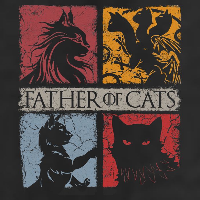 Father Of Cats Cat Lovers Cat Dad Fabulous Adult Drive Performance Visor