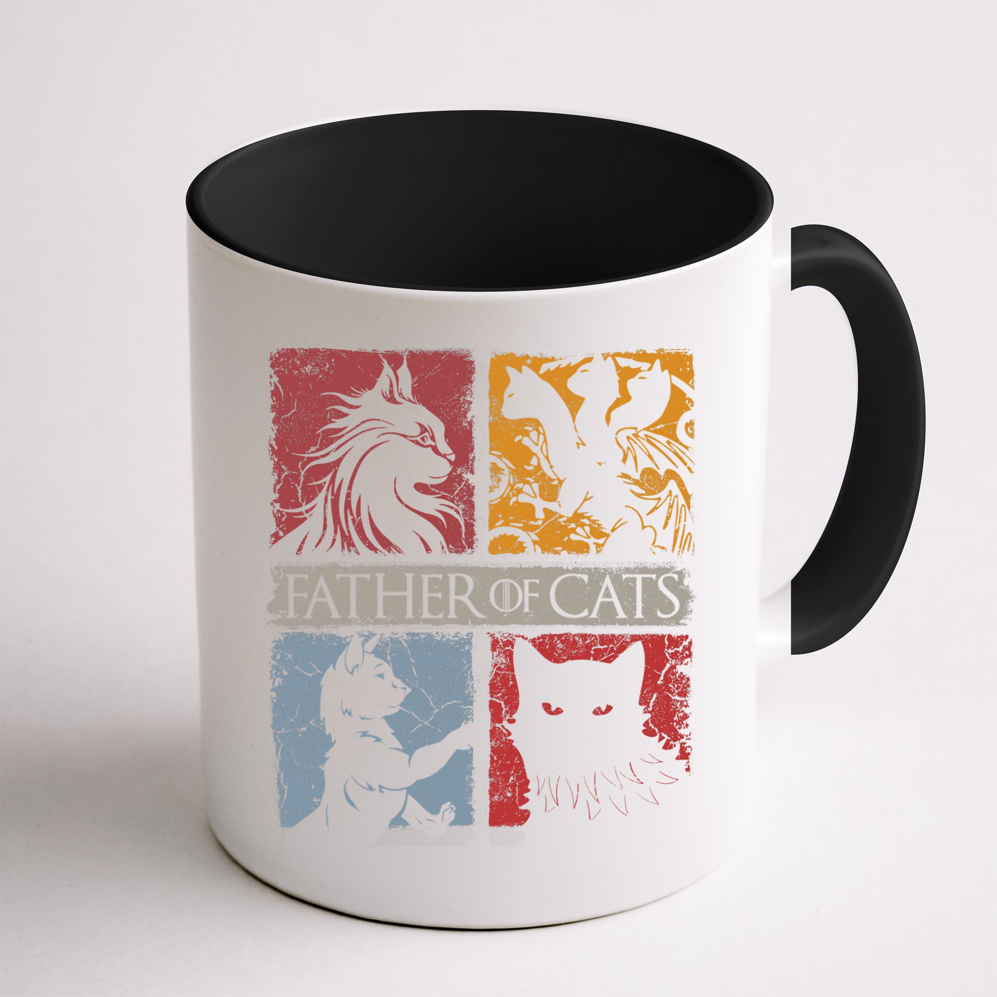 Father Of Cats Cat Lovers Cat Dad Fabulous Mug