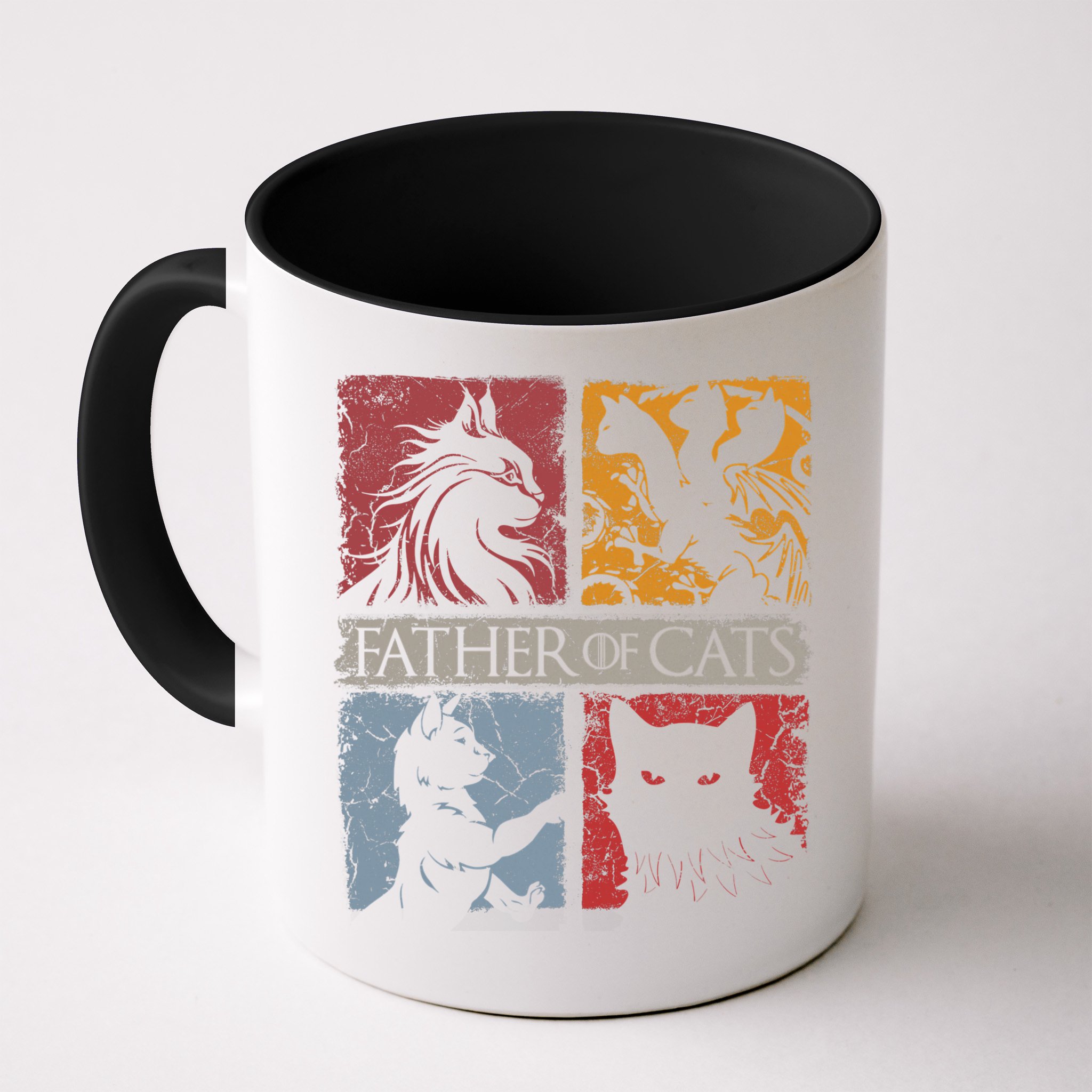 Father Of Cats Cat Lovers Cat Dad Fabulous Mug