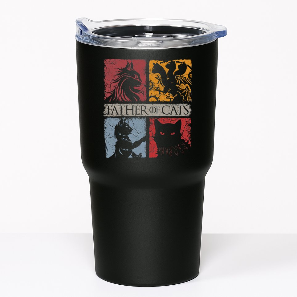 Father Of Cats Cat Lovers Cat Dad Fabulous Tumbler