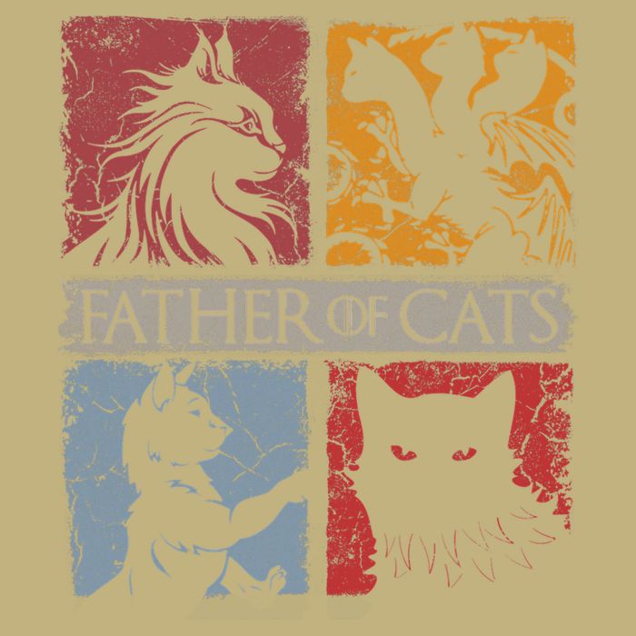 Father Of Cats Cat Lovers Cat Dad Fabulous Cooling Performance Crew T-Shirt