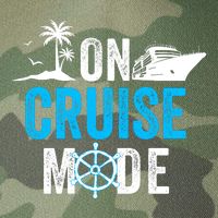 Funny On Cruise Mode Funny Cruise Ship On Cruise Mode Funny Cruise Vacation Legacy Tie Dye Trucker Hat
