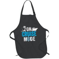 Funny On Cruise Mode Funny Cruise Ship On Cruise Mode Funny Cruise Vacation Apron