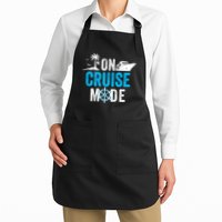 Funny On Cruise Mode Funny Cruise Ship On Cruise Mode Funny Cruise Vacation Apron