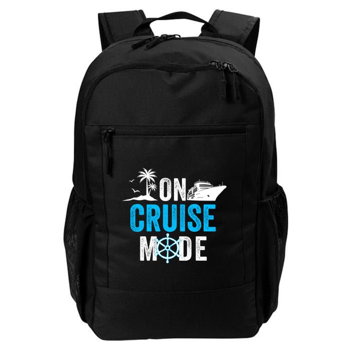 Funny On Cruise Mode Funny Cruise Ship On Cruise Mode Funny Cruise Vacation Backpack