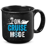 Funny On Cruise Mode Funny Cruise Ship On Cruise Mode Funny Cruise Vacation 15oz Campfire Ceramic Mug