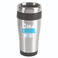 Funny On Cruise Mode Funny Cruise Ship On Cruise Mode Funny Cruise Vacation 16oz Travel Tumbler