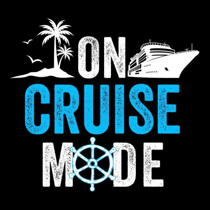 Funny On Cruise Mode Funny Cruise Ship On Cruise Mode Funny Cruise Vacation Magnet