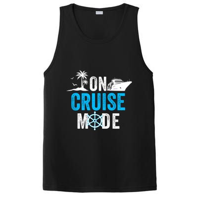 Funny On Cruise Mode Funny Cruise Ship On Cruise Mode Funny Cruise Vacation PosiCharge Competitor Tank