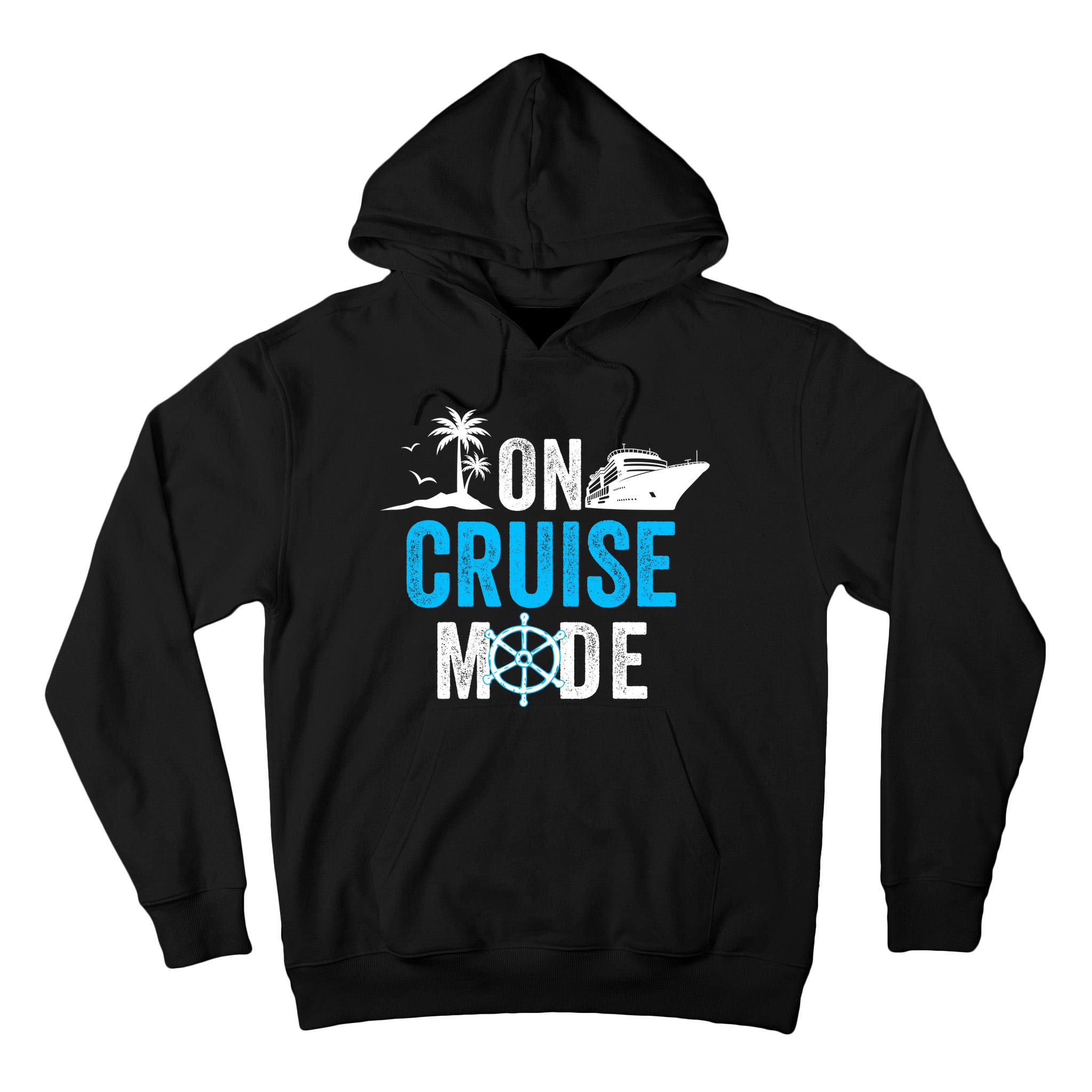 Funny On Cruise Mode Funny Cruise Ship On Cruise Mode Funny Cruise Vacation Tall Hoodie