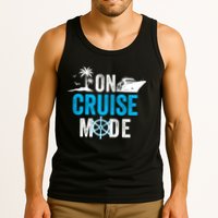 Funny On Cruise Mode Funny Cruise Ship On Cruise Mode Funny Cruise Vacation Tank Top