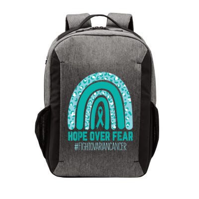 Fight Ovarian Cancer Awareness Teal Ribbon Products Vector Backpack