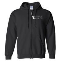 Funny Overeducated Cat Lady Who Votes For Kamala Harris 2024 Full Zip Hoodie