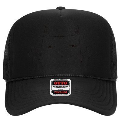 Flip Off Cat Middle Finger Cat Trucker Hat